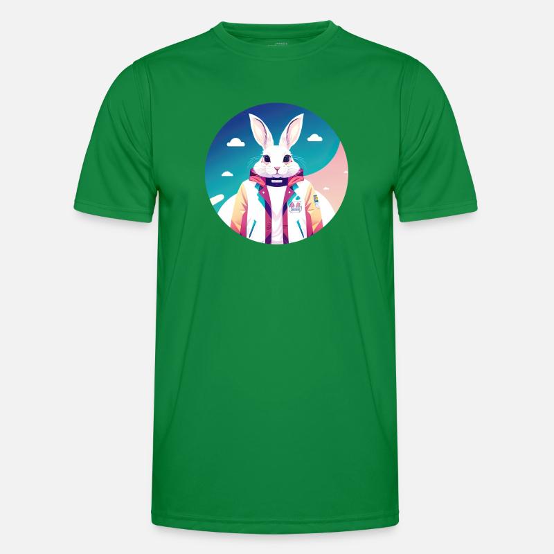 Bunny, Rabbit, Easter Bunny Men's Functional T-Shirt