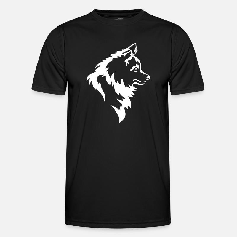 Pointed head "Black Edition" - Men's Functional T-Shirt - black