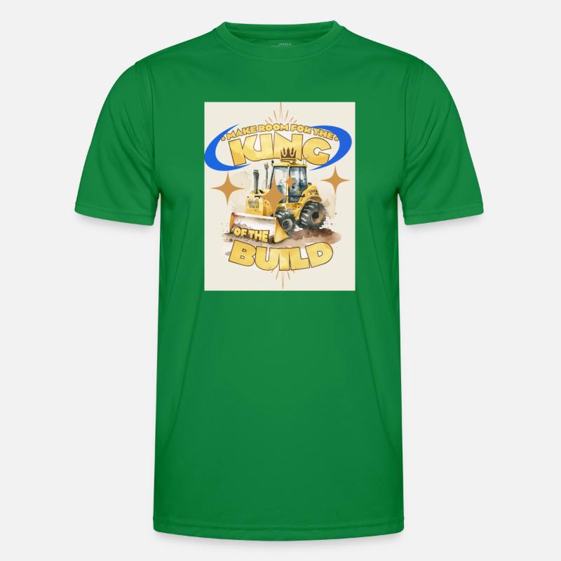 Royal Construction Design Traktor Männer Funktions-T-Shirt