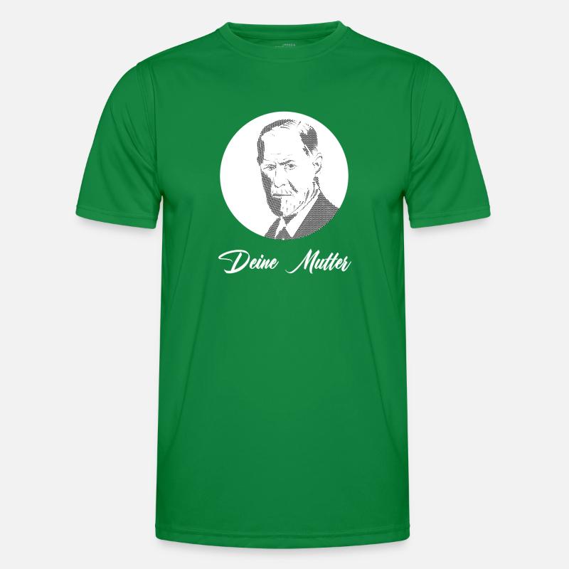 Deine Mutter Männer Funktions-T-Shirt
