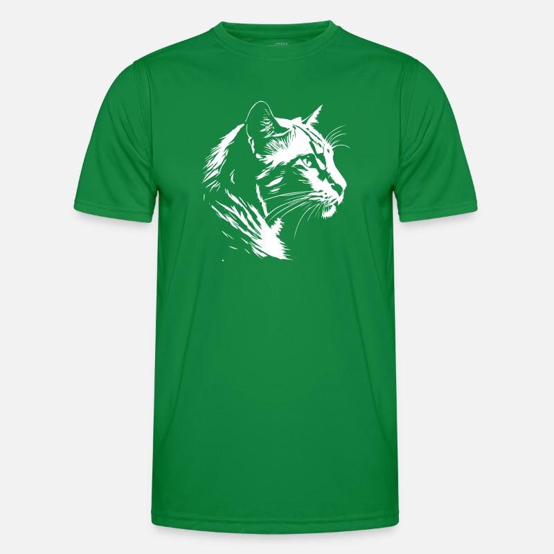 Chat 5 T-shirt sport Homme