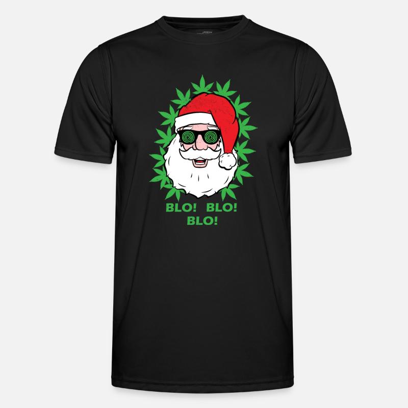 Weihnachtsmann - Blo! Blo! Blo! Männer Funktions-T-Shirt