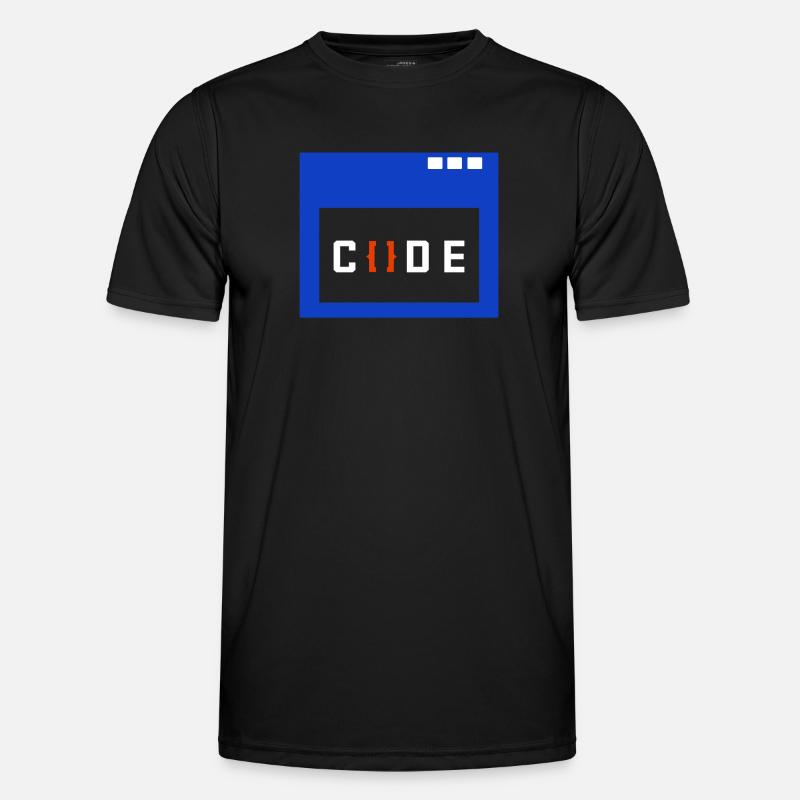 Coder Geld Verdienen Angestellter Arbeit Erfolg - Männer Funktions-T-Shirt - Schwarz