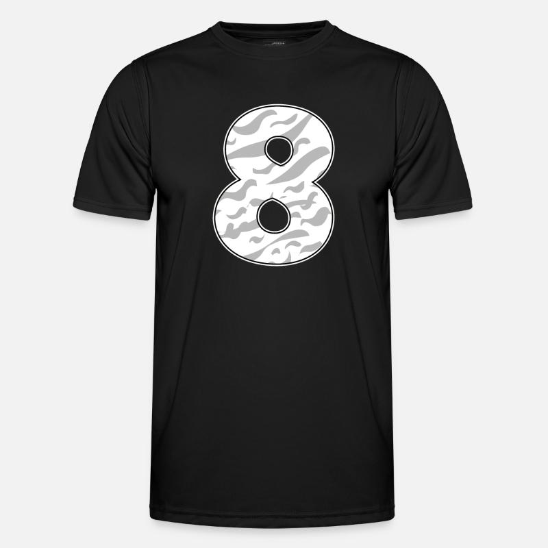 8 - Men's Functional T-Shirt - black