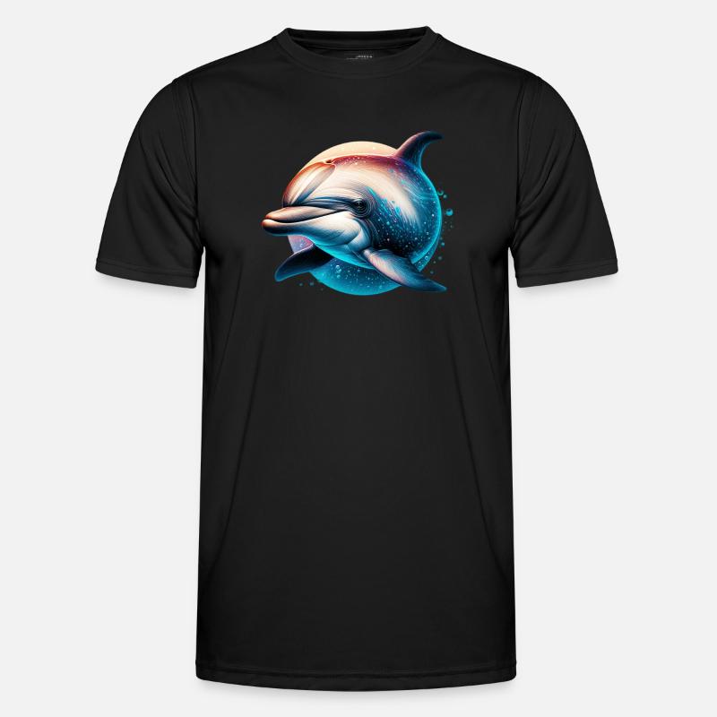 Dolphin - Men's Functional T-Shirt - black