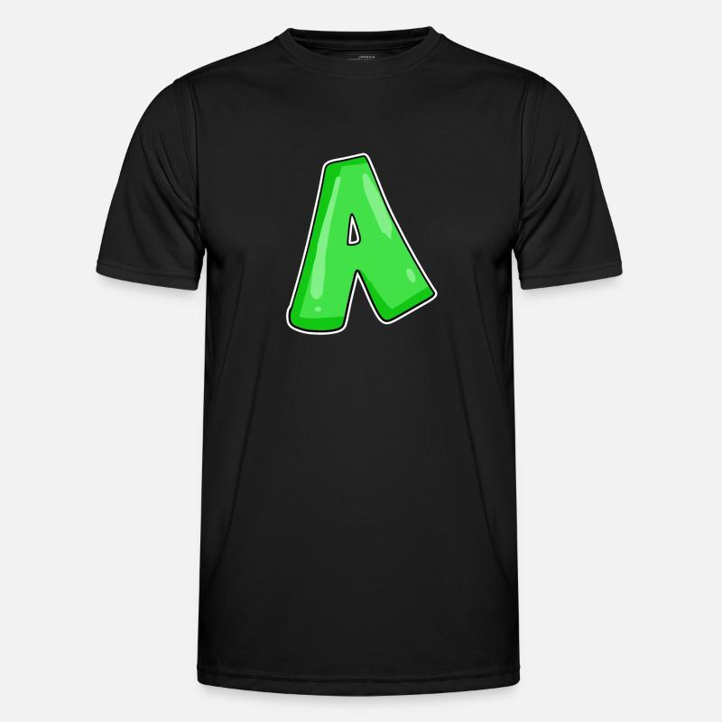 point A Initial point - Men's Functional T-Shirt - black