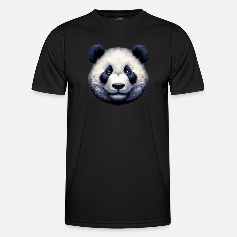 Panda - Men's Functional T-Shirt - black