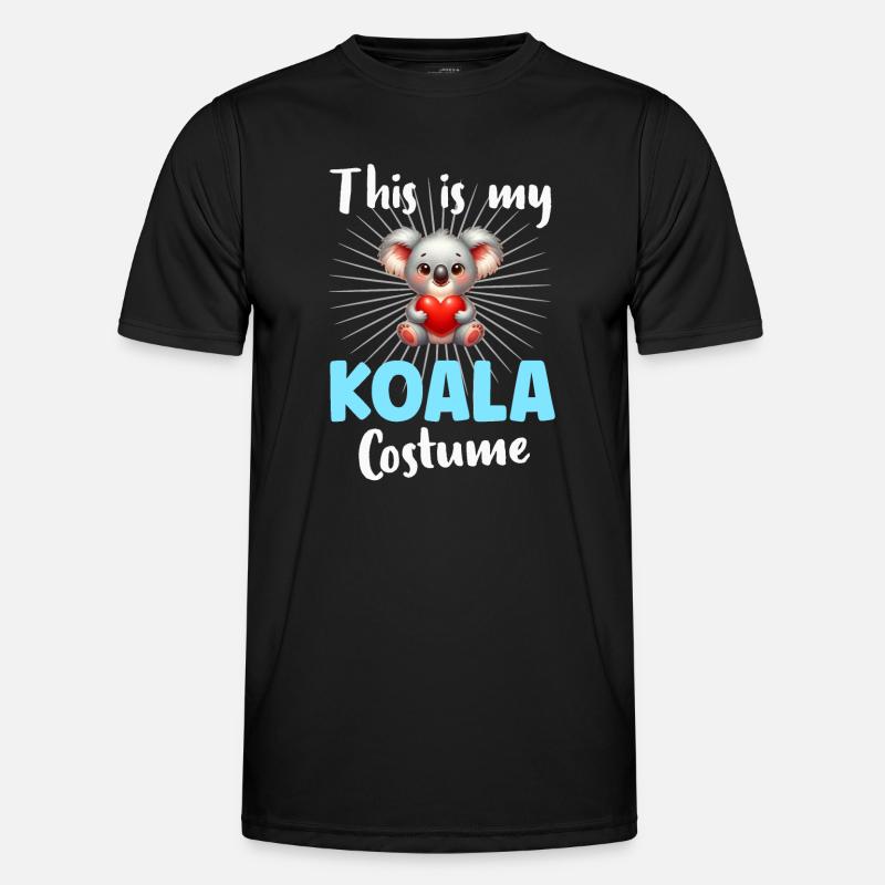Koala Koala Bear - Men's Functional T-Shirt - black