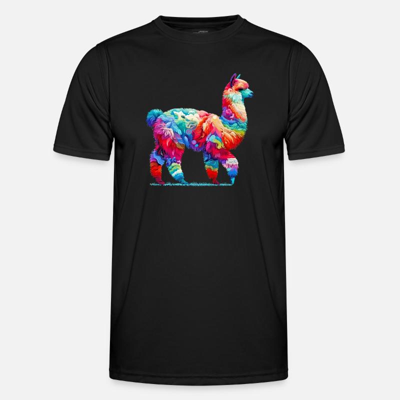 Alpaca - Men's Functional T-Shirt - black