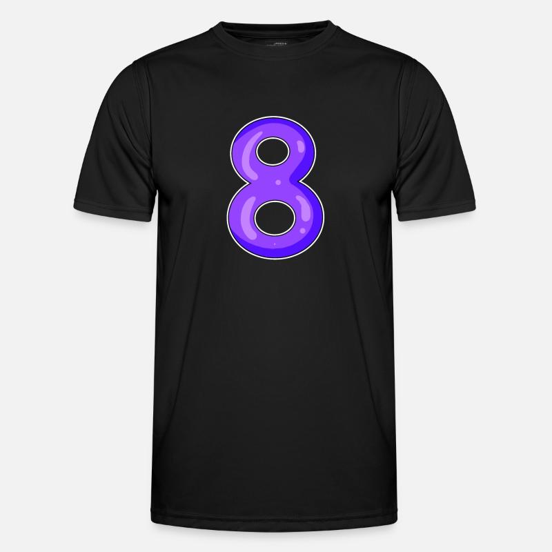 8 Eight - Men's Functional T-Shirt - black