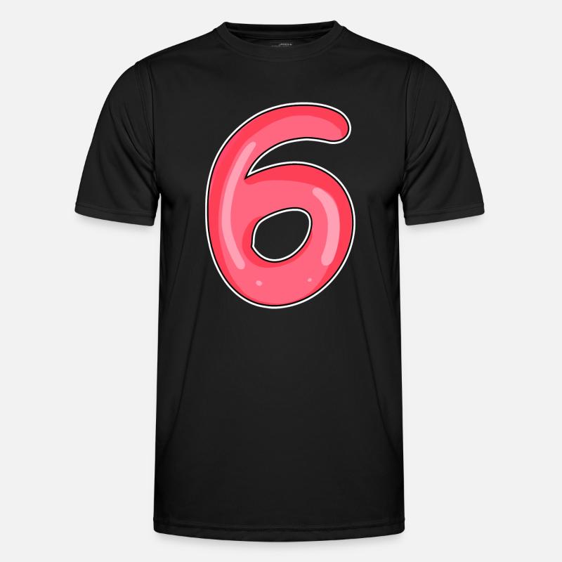 6 - Men's Functional T-Shirt - black