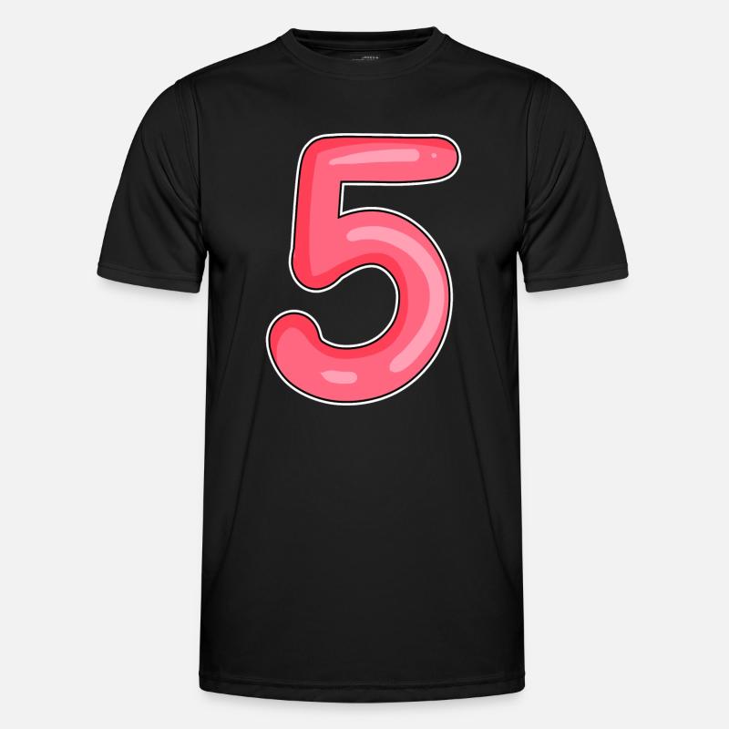 5 - Men's Functional T-Shirt - black