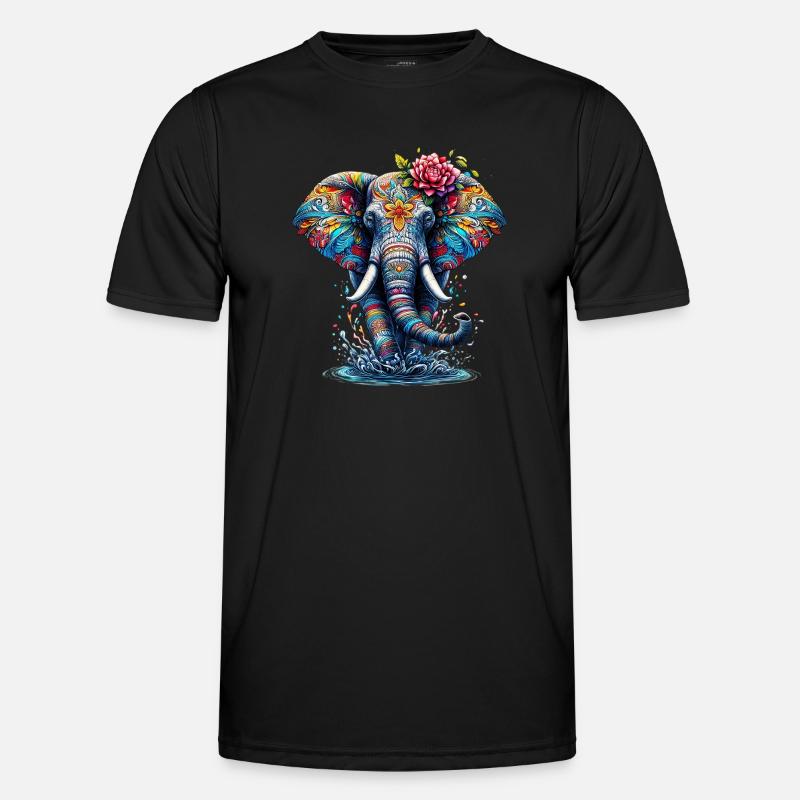 Éléphant T-shirt sport Homme
