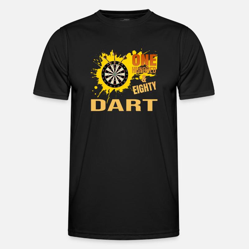 One Hundred Eighty - Dart Männer Funktions-T-Shirt