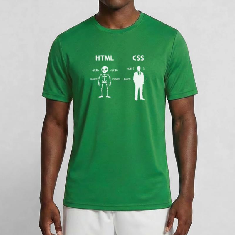 Code Css C++ Php Java Developer Code Skripting Männer Funktions-T-Shirt