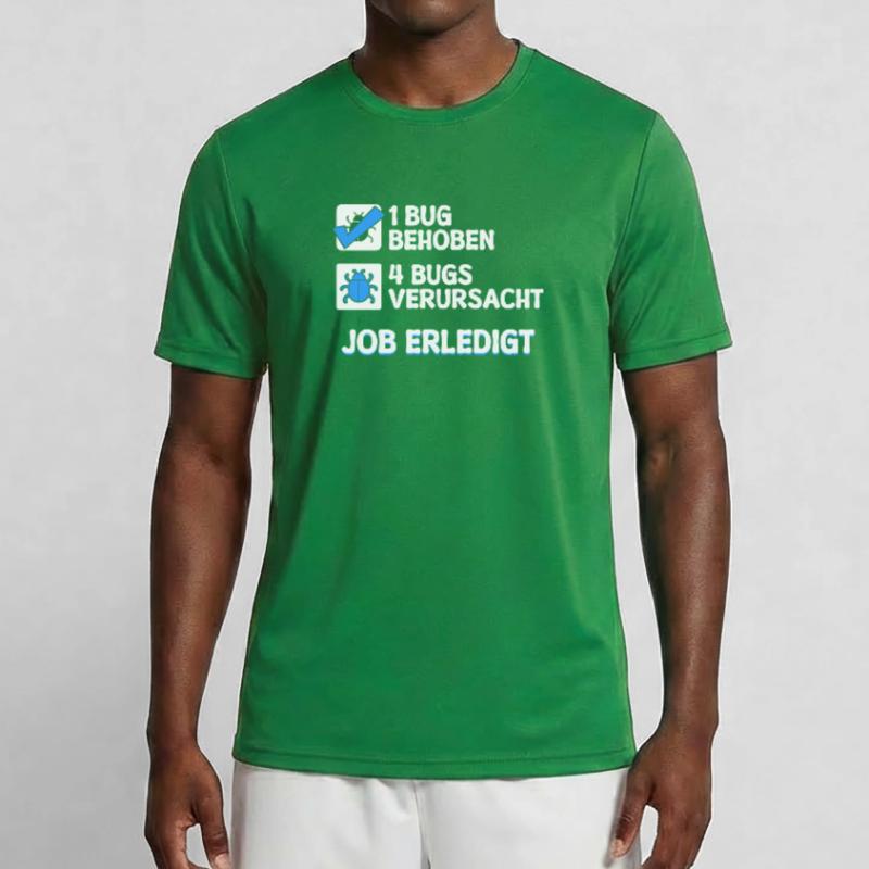 Développeur Coden skripting bugs debug correction de bugs T-shirt sport Homme