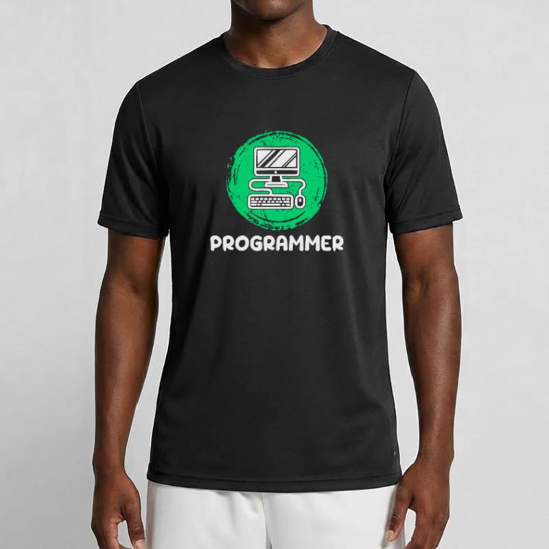 Computer Developer Programmer Computer Geek Men's Functional T-Shirt