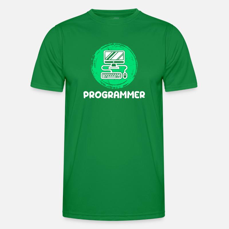 Computer Developer Programmierer Computerfreak Männer Funktions-T-Shirt