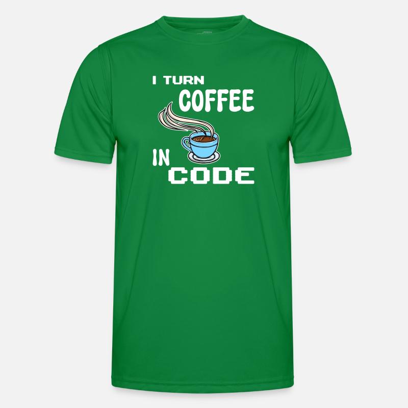 Developer Computerfreak Statement Programmierer Männer Funktions-T-Shirt