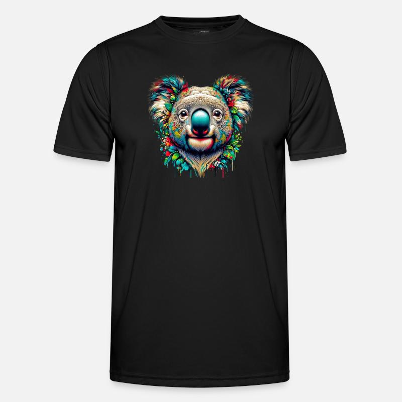 Koala - Men's Functional T-Shirt - black