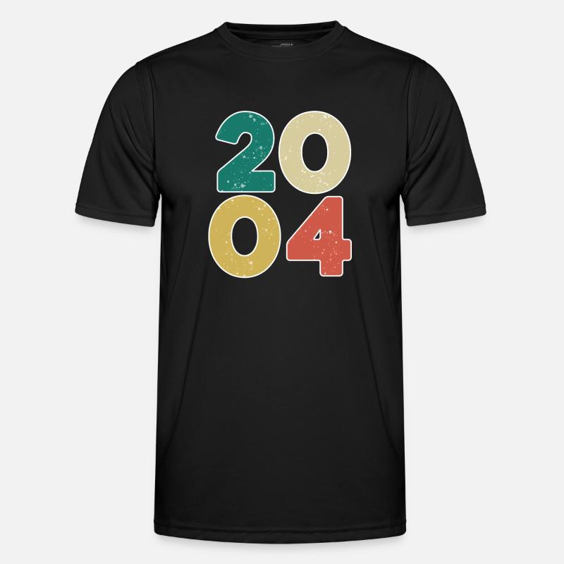 2004 - Year 2004 - Year 2004 - Men's Functional T-Shirt - black
