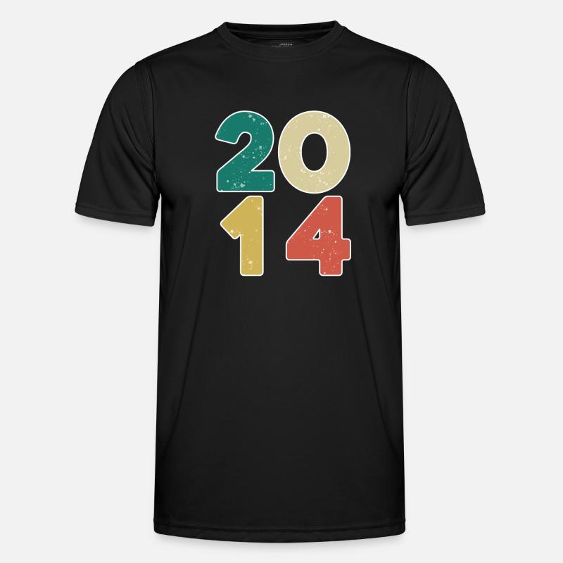 2014 - Year 2014 - Year 2014 - Men's Functional T-Shirt - black