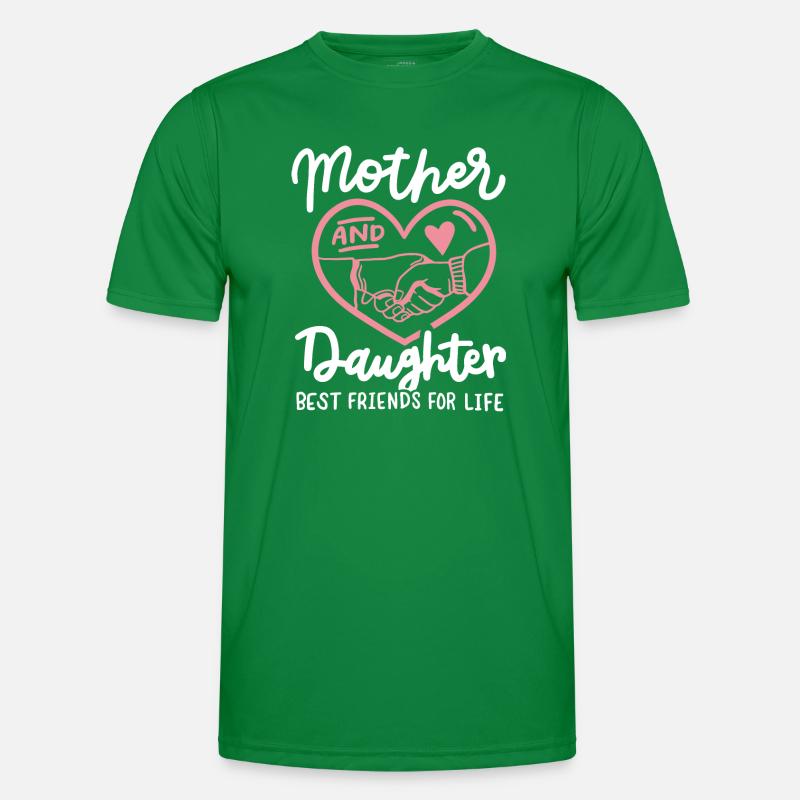 Mutter Tochter Muttertag Männer Funktions-T-Shirt