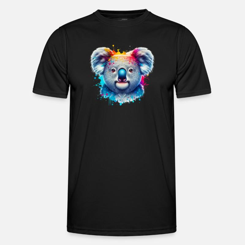 Koala - Men's Functional T-Shirt - black