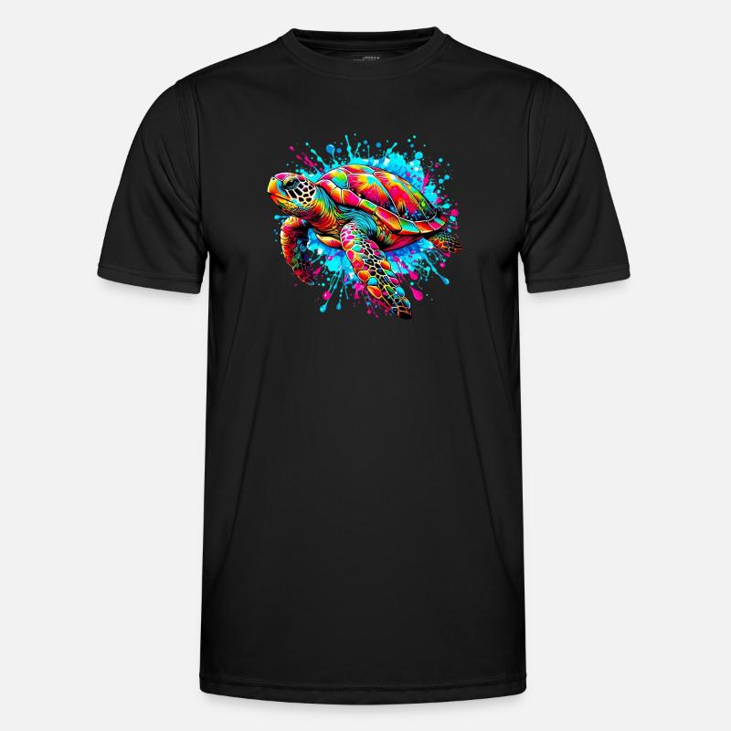 Turtle - Men's Functional T-Shirt - black