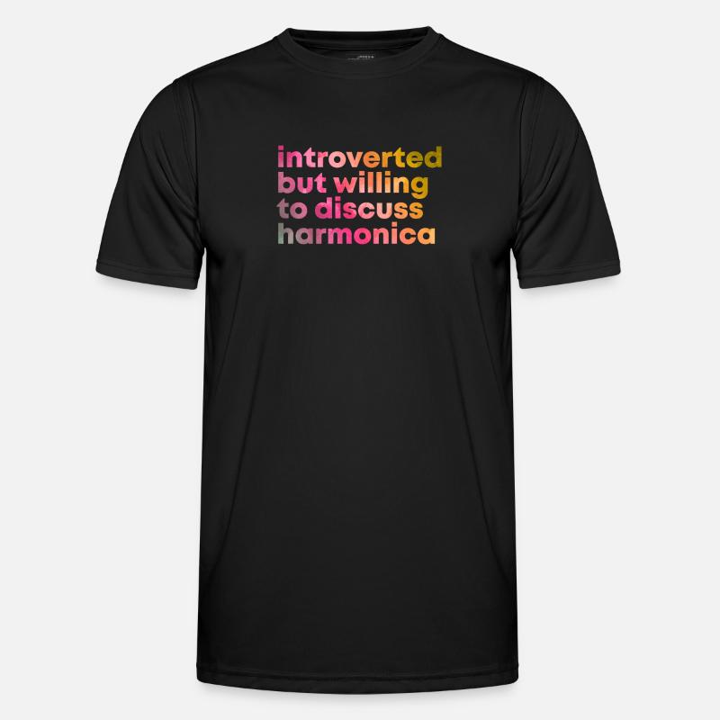 Harmonica - Men's Functional T-Shirt - black