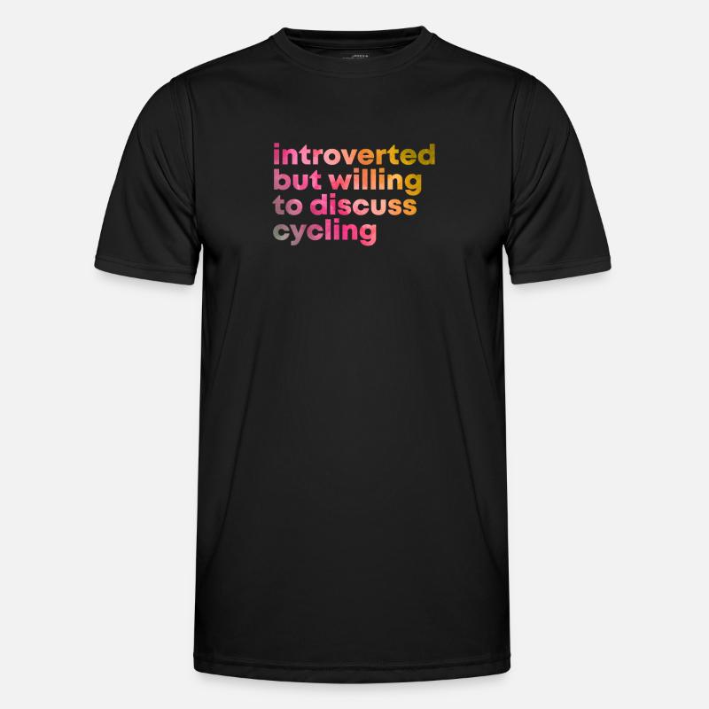 Radfahrer Männer Funktions-T-Shirt