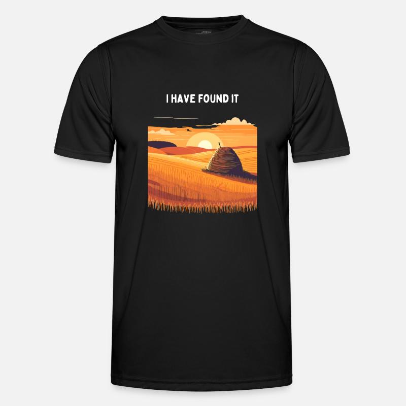 Needle in a haystack - Men's Functional T-Shirt - black