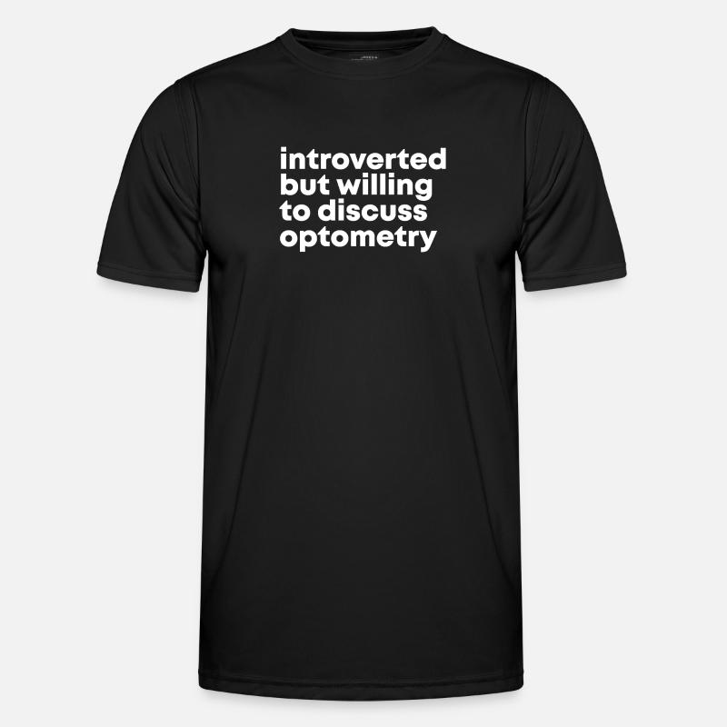Optometry Optometry Optometry - Men's Functional T-Shirt - black