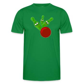 Skittles - Men's Functional T-Shirt - kelly green - Front - AI Model Male 178 dark (178cm)