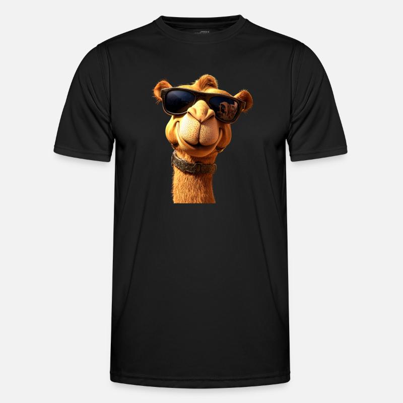 Kamel Dromedar Trampeltier Camel Geschenk Kamele Männer Funktions-T-Shirt