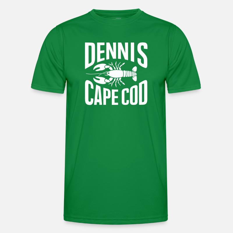 Dennis Cape Cod Hummer Männer Funktions-T-Shirt