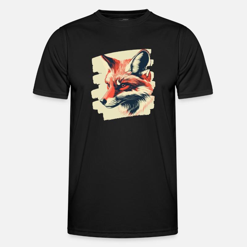 Fox - Men's Functional T-Shirt - black