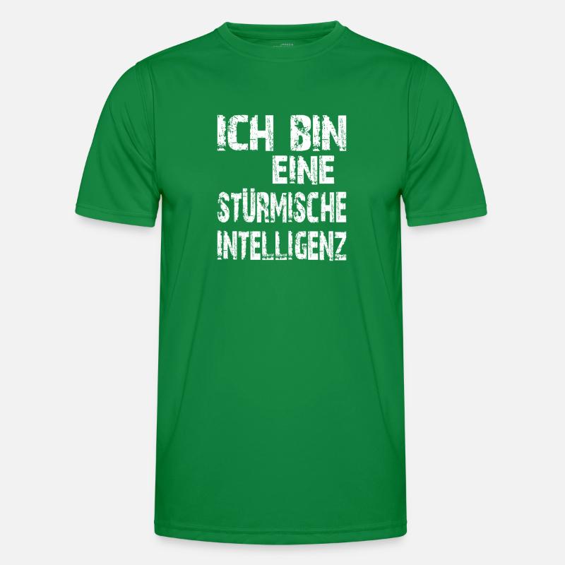 AI Saying I'm a Stormy Intelligence Men's Functional T-Shirt