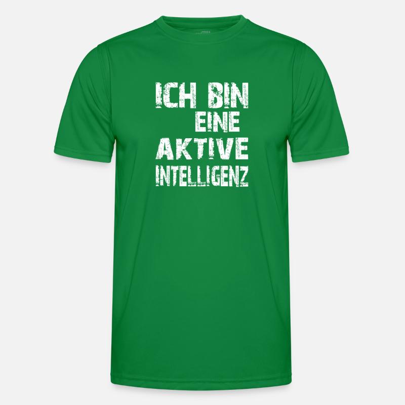 L’IA dit que je suis une intelligence active T-shirt sport Homme