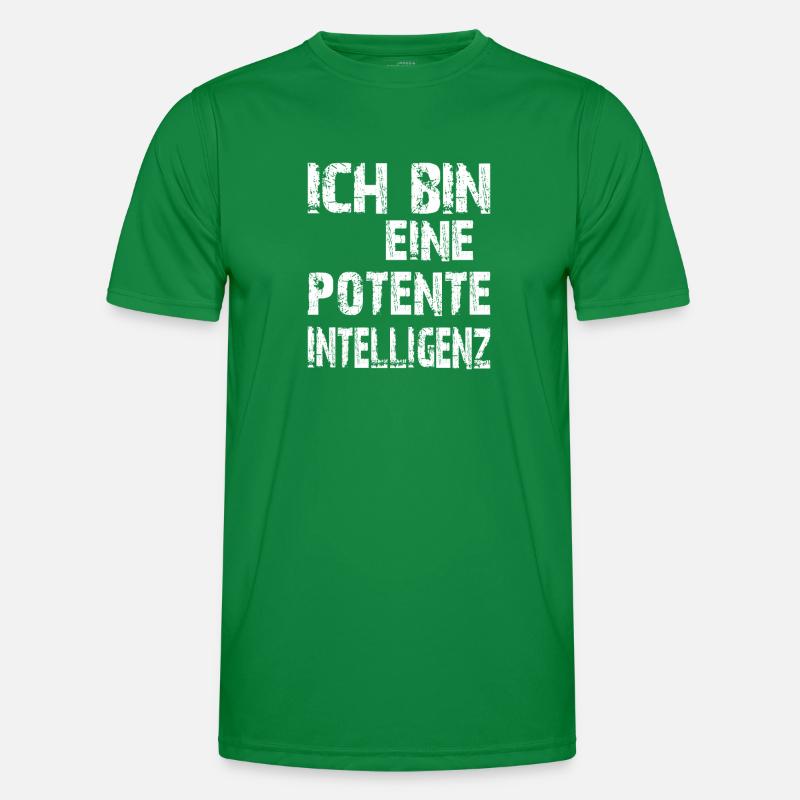 AI Saying I'm a Potent Intelligence Men's Functional T-Shirt