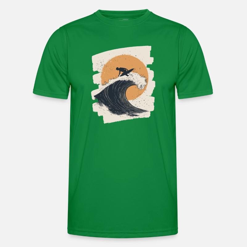 Surfer Männer Funktions-T-Shirt