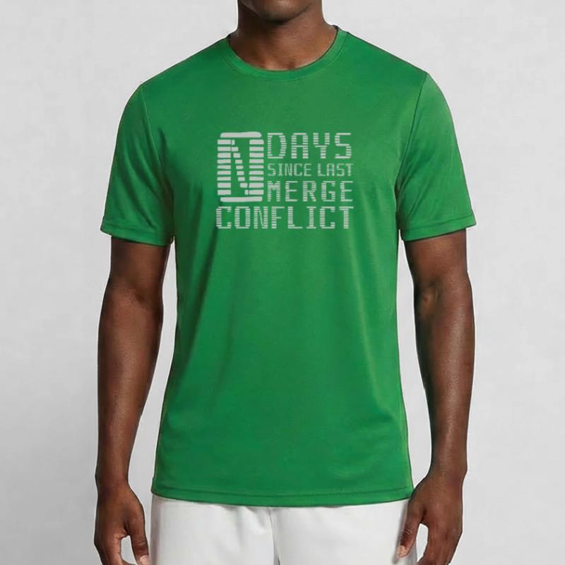 Merge Conflict Software Developer Developer geek Men's Functional T-Shirt