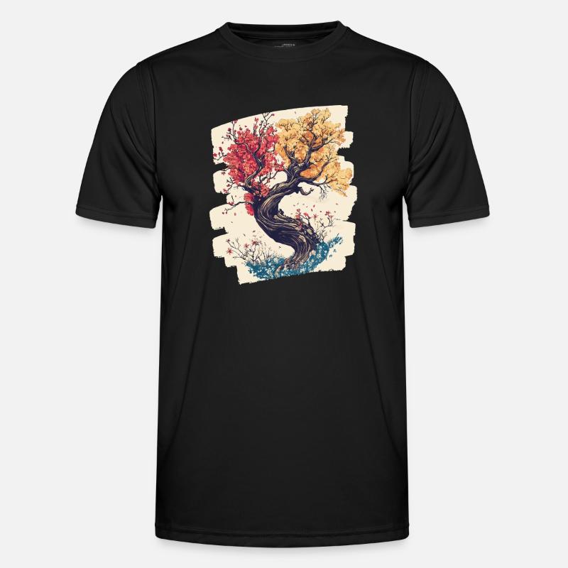 Spring Spring Beginning Flower Flowers - Men's Functional T-Shirt - black
