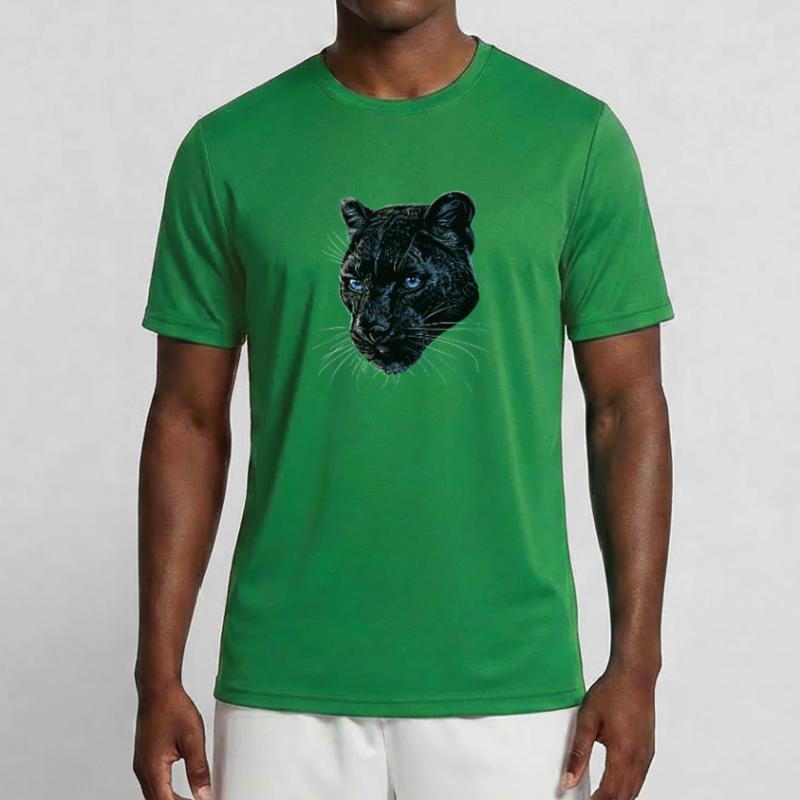 Panthère Léopard Grand Chat Mignon Gros Chat Panter T-shirt sport Homme