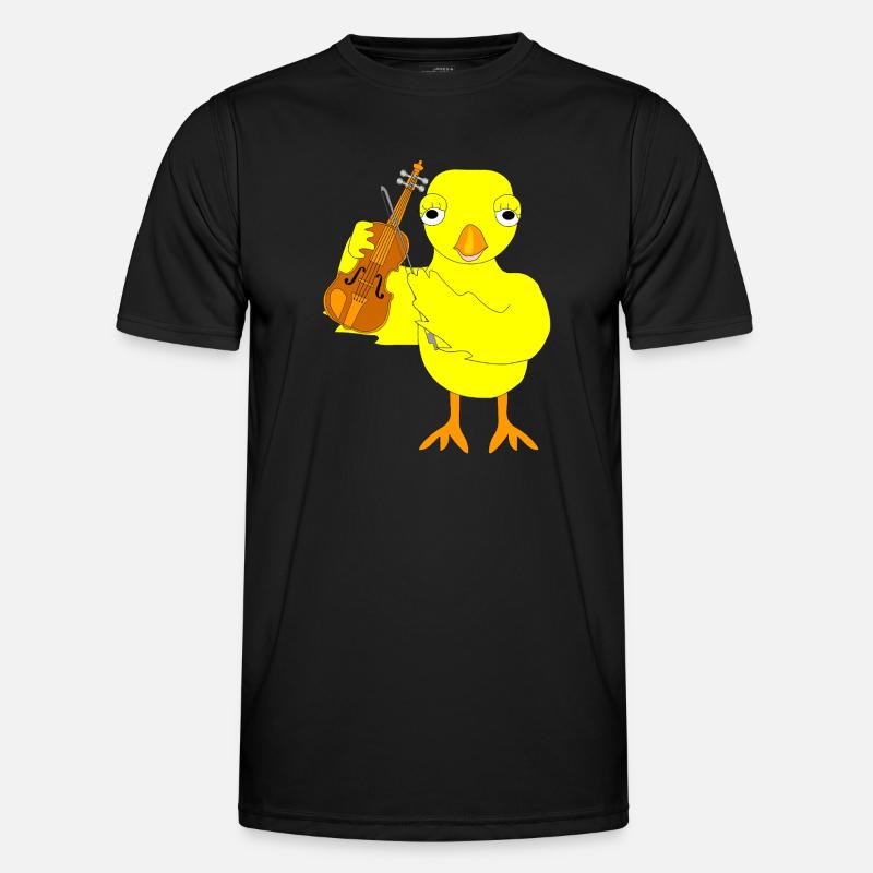 Violon Chick T-shirt sport Homme