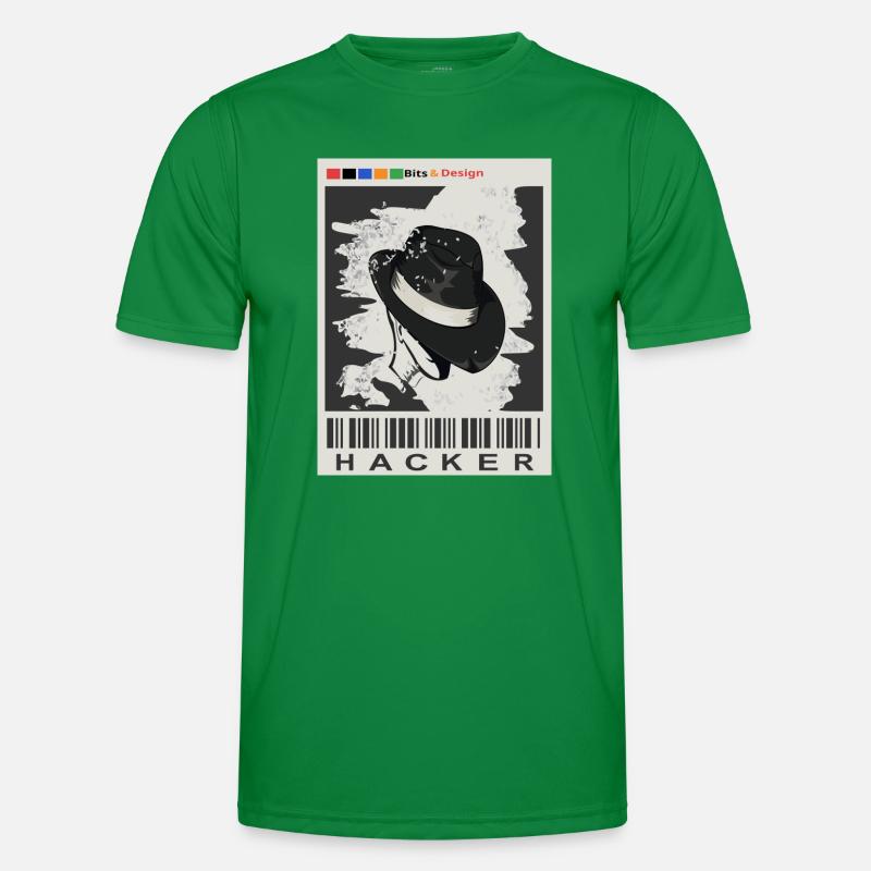 Hacker wanted Men's Functional T-Shirt