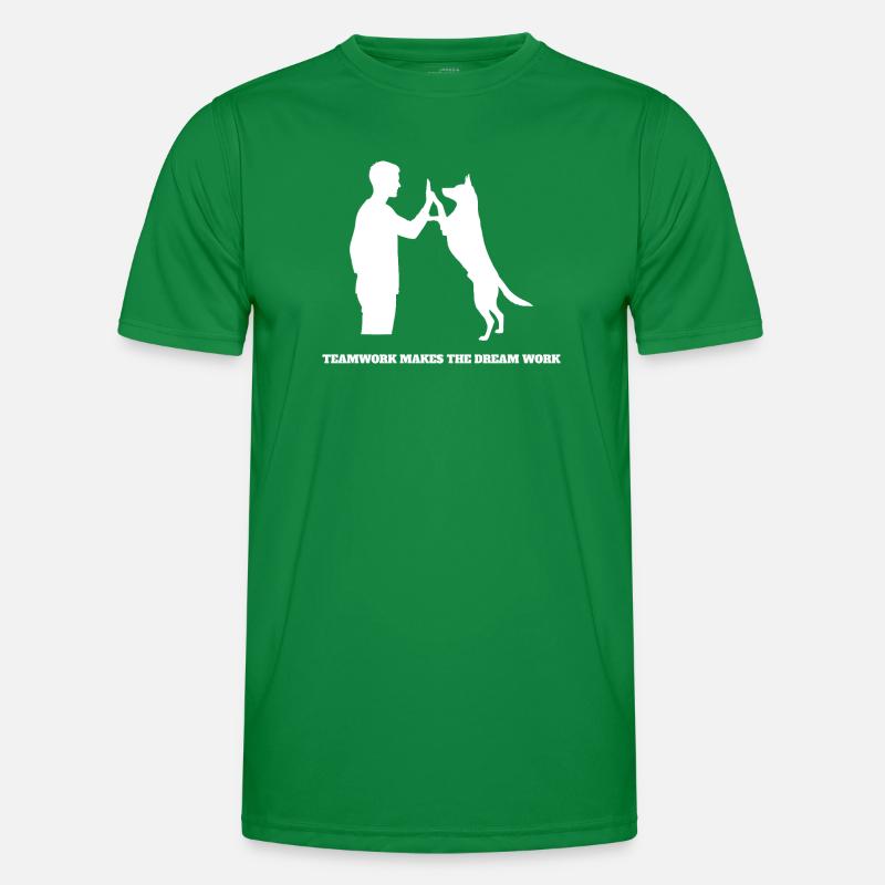 Teamwork makes the Dream Work Männer Funktions-T-Shirt