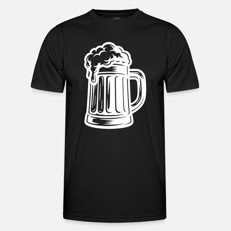 Beer Beer Mug Icon - Men's Functional T-Shirt - black