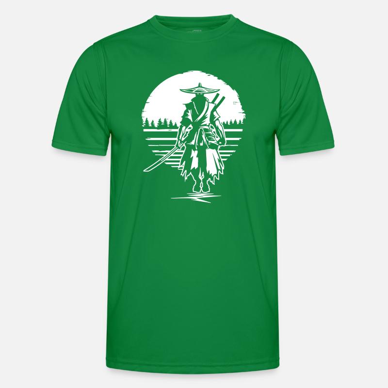 Samurai before sunset Men's Functional T-Shirt
