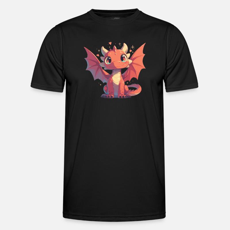 Dragon Dragon - Men's Functional T-Shirt - black
